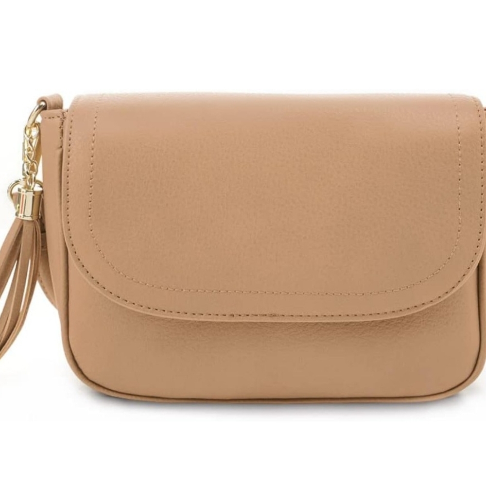 Chic Tan Crossbody Bag